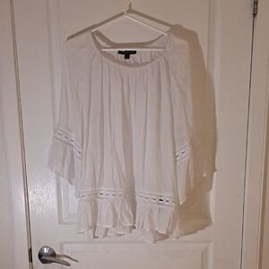 ✨ Ivory Daydream Boho Blouse | Zac & Rachel Cottagecore Beauty (1XL)